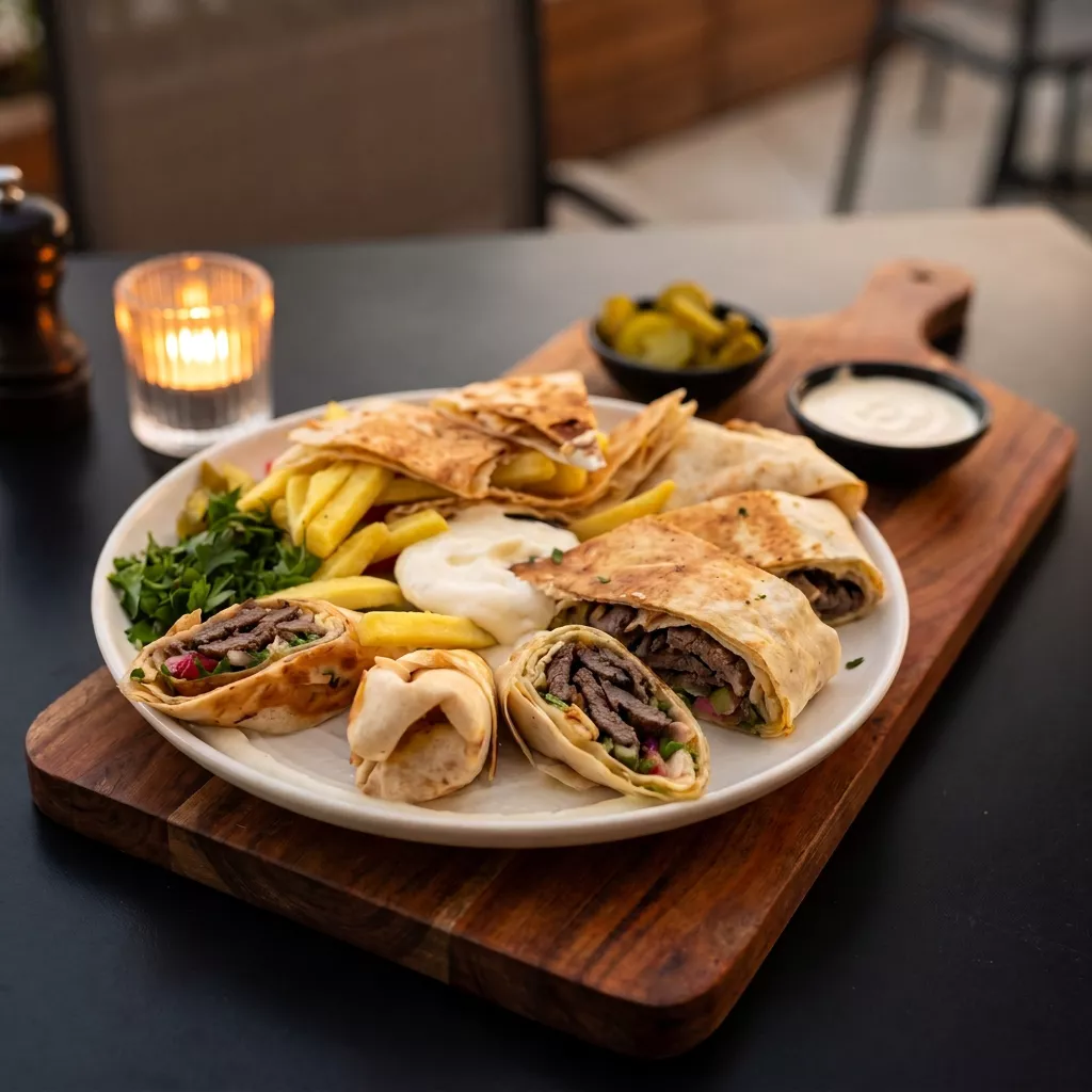 Arabian Beef Shawarma Plate